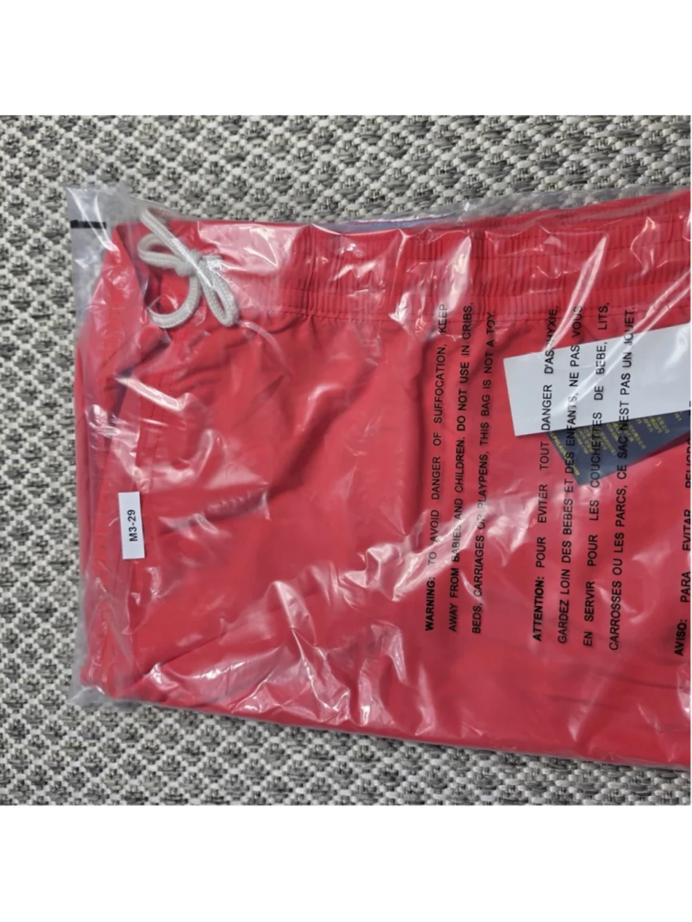 Polo Ralph Lauren Traveler Swim Trunks Mens 5XB Coral Red Big & Tall NWT